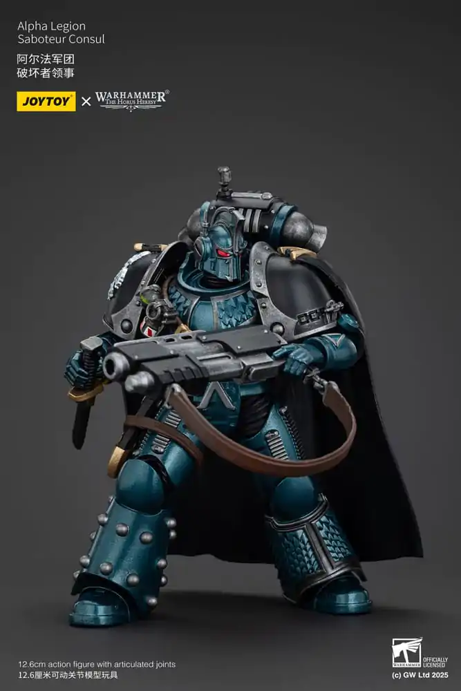 Warhammer The Horus Heresy akcijska figura Alpha Legion Saboteur Consul 20 cm fotografija izdelka