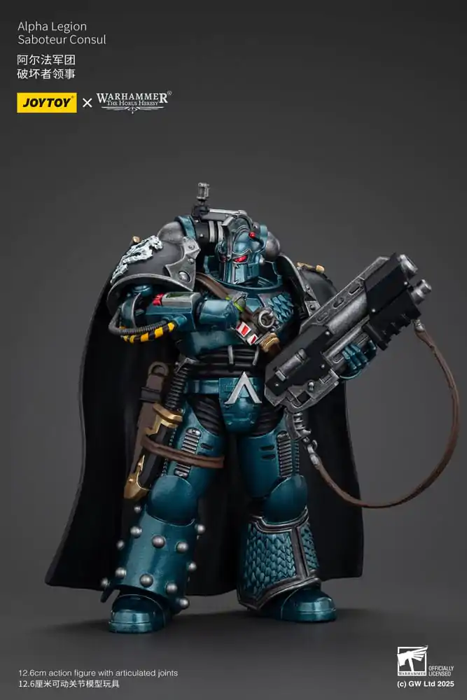 Warhammer The Horus Heresy akcijska figura Alpha Legion Saboteur Consul 20 cm fotografija izdelka