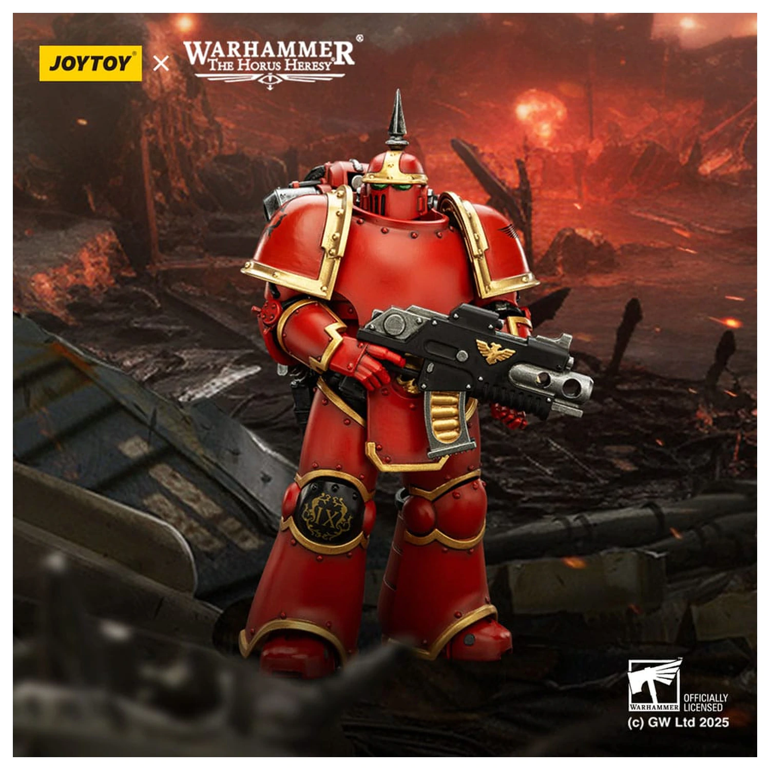 Warhammer The Horus Heresy akcijska figura Blood Angels MK III Tactical Legionary 12 cm fotografija izdelka