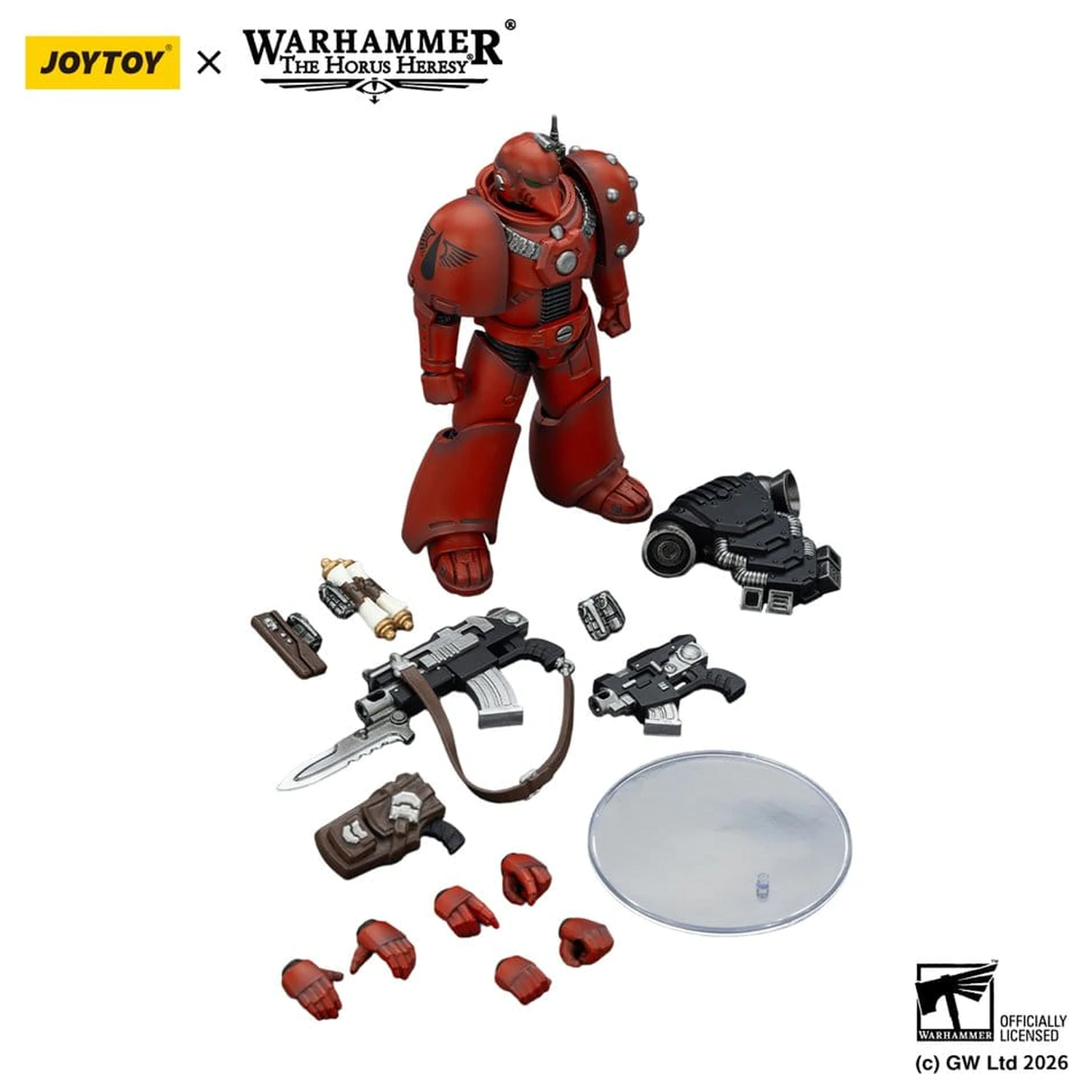 Warhammer The Horus Heresy akcijska figura Blood Angels MKVI Tactical Legionary 12 cm fotografija izdelka