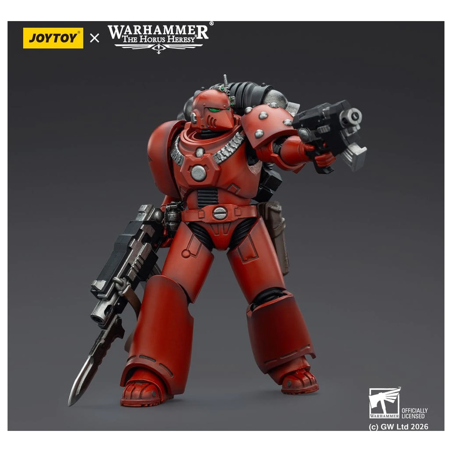 Warhammer The Horus Heresy akcijska figura Blood Angels MKVI Tactical Legionary 12 cm fotografija izdelka