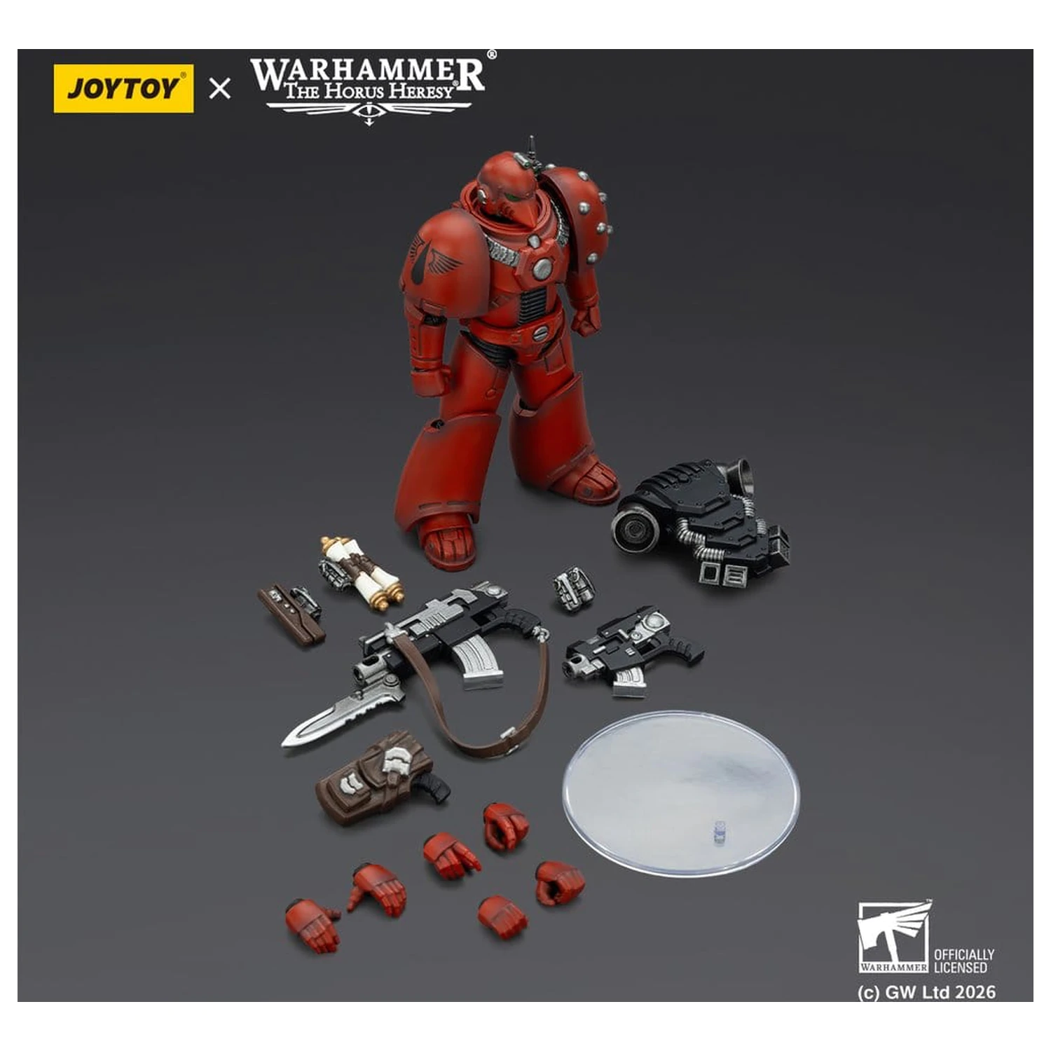 Warhammer The Horus Heresy akcijska figura Blood Angels MKVI Tactical Legionary 12 cm fotografija izdelka