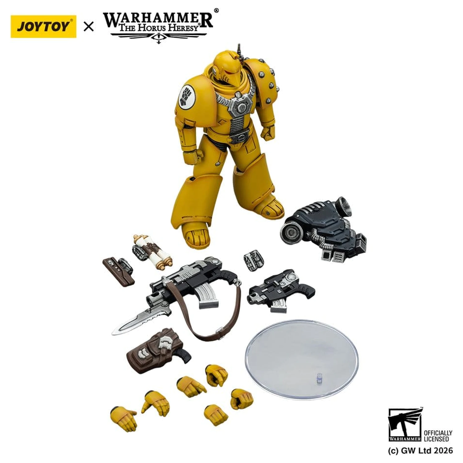 Warhammer The Horus Heresy akcijska figura Imperial Fist MKVI Tactical Legionary 12 cm fotografija izdelka