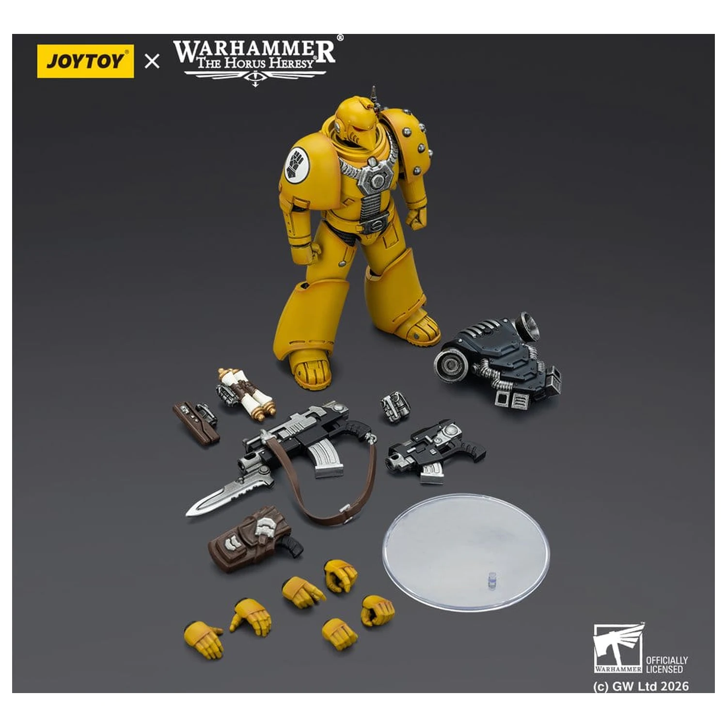 Warhammer The Horus Heresy akcijska figura Imperial Fist MKVI Tactical Legionary 12 cm fotografija izdelka