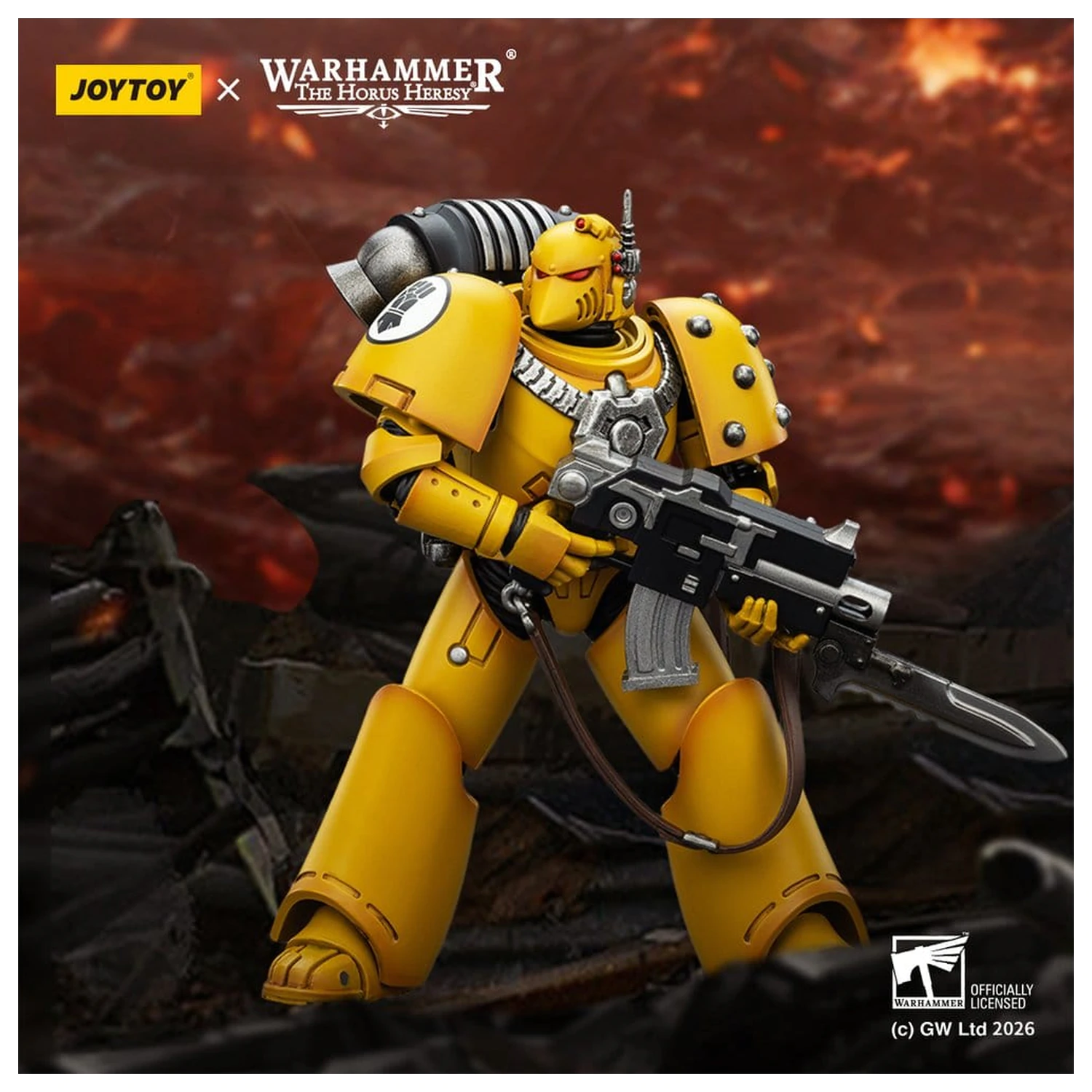 Warhammer The Horus Heresy akcijska figura Imperial Fist MKVI Tactical Legionary 12 cm fotografija izdelka