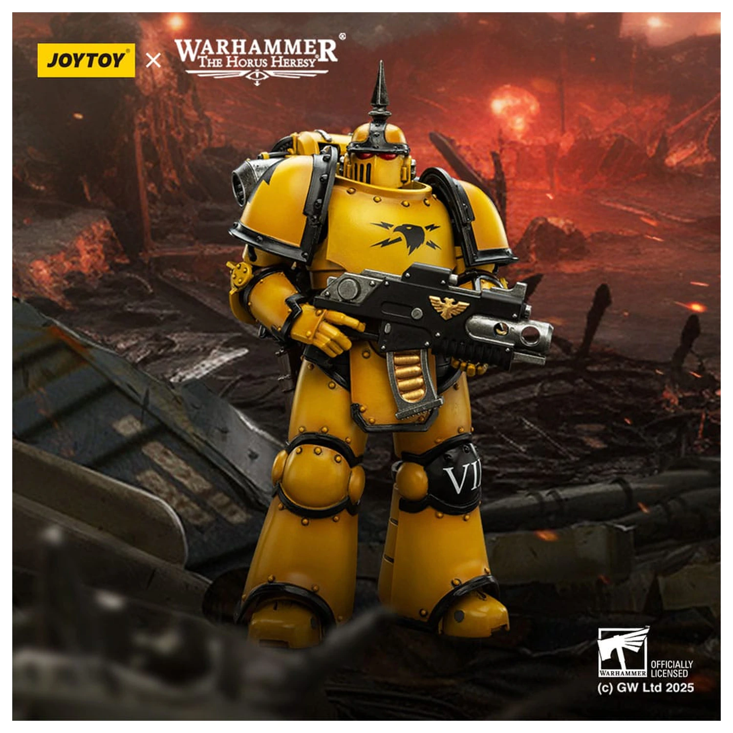 Warhammer The Horus Heresy akcijska figura Imperial Fists MK III Tactical Legionary 12 cm fotografija izdelka