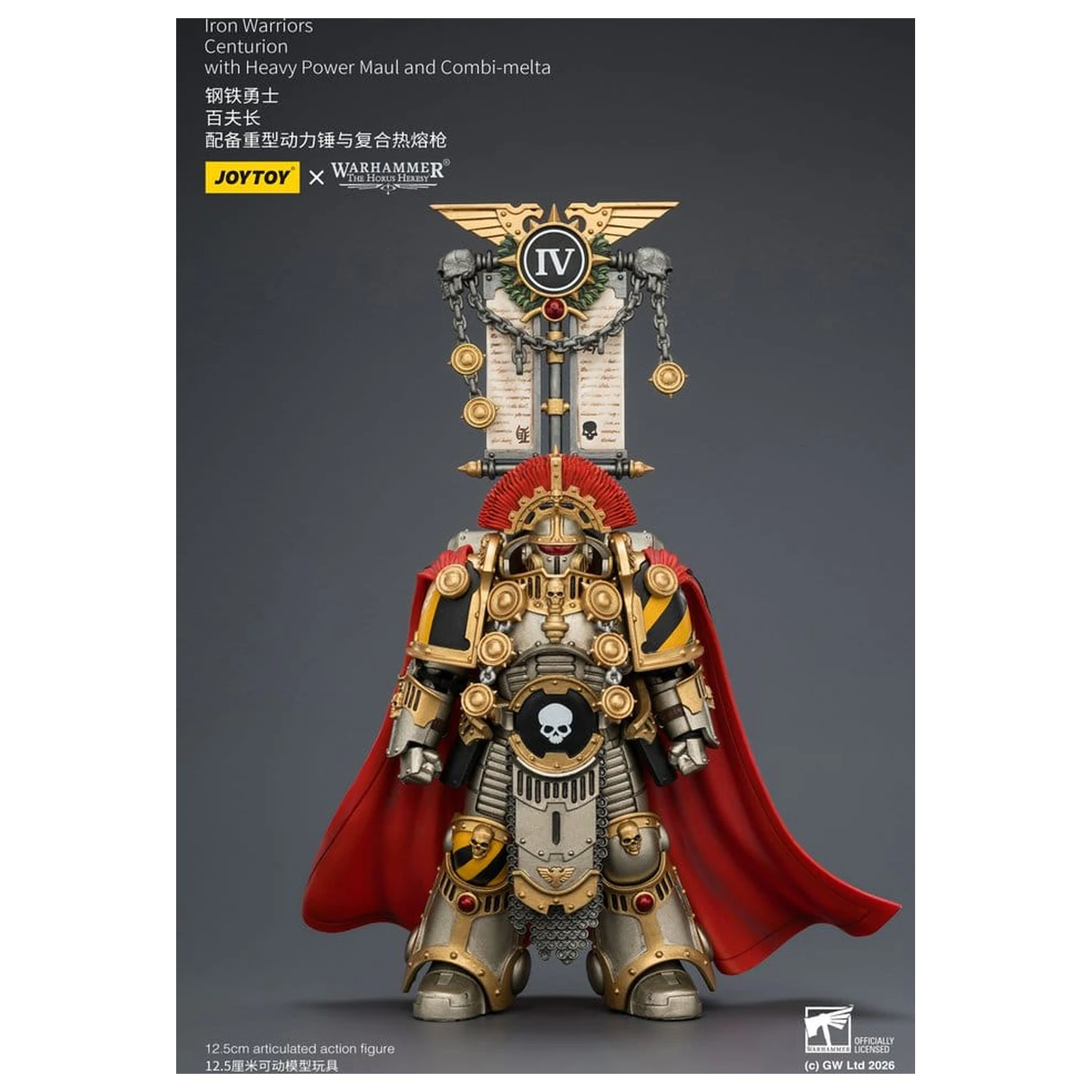 Warhammer The Horus Heresy akcijska figura Iron Warriors Centurion 13 cm fotografija izdelka