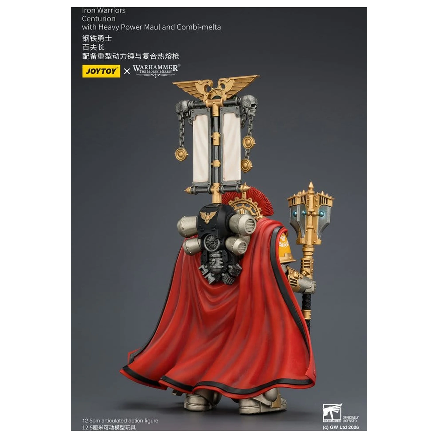 Warhammer The Horus Heresy akcijska figura Iron Warriors Centurion 13 cm fotografija izdelka