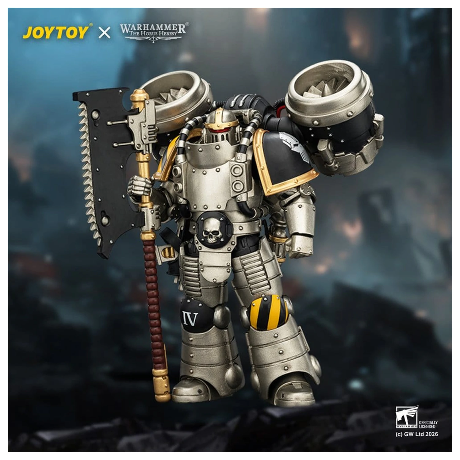 Warhammer The Horus Heresy akcijska figura Iron Warriors MkII Assault Legionary 2 12 cm fotografija izdelka