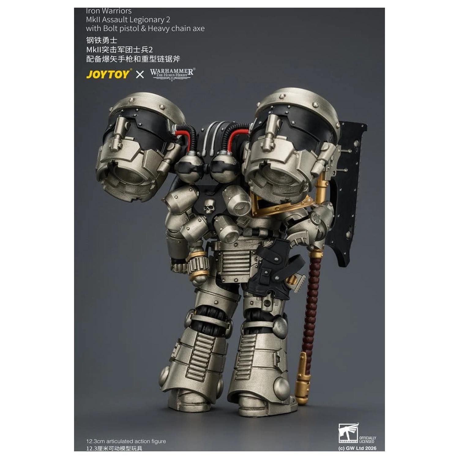 Warhammer The Horus Heresy akcijska figura Iron Warriors MkII Assault Legionary 2 12 cm fotografija izdelka
