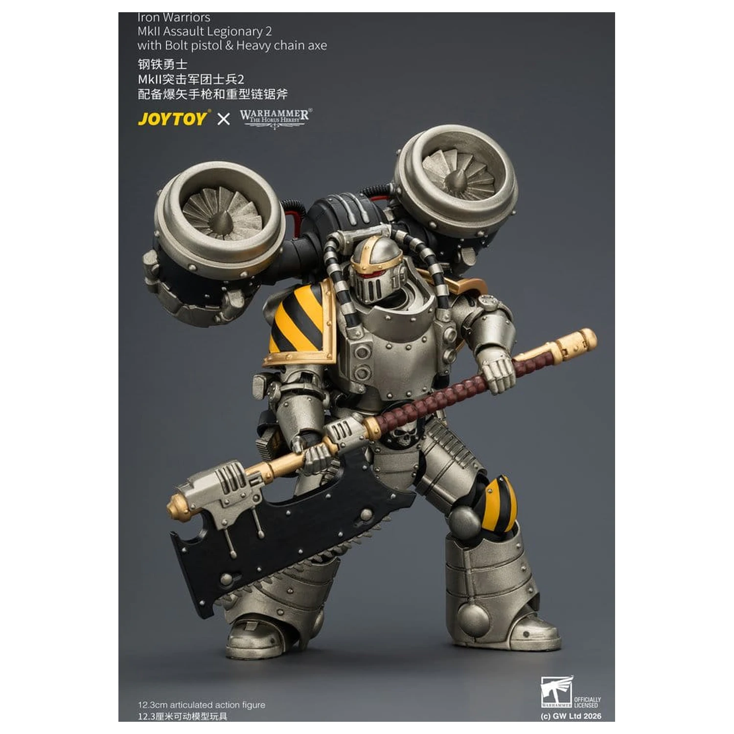 Warhammer The Horus Heresy akcijska figura Iron Warriors MkII Assault Legionary 2 12 cm fotografija izdelka