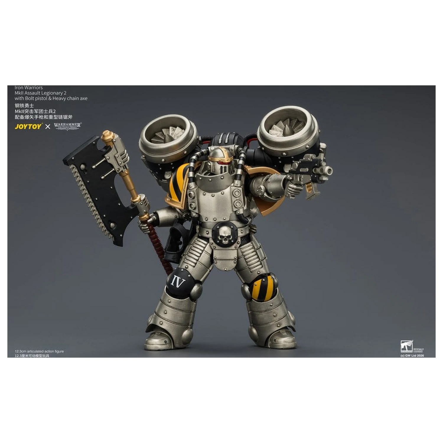 Warhammer The Horus Heresy akcijska figura Iron Warriors MkII Assault Legionary 2 12 cm fotografija izdelka