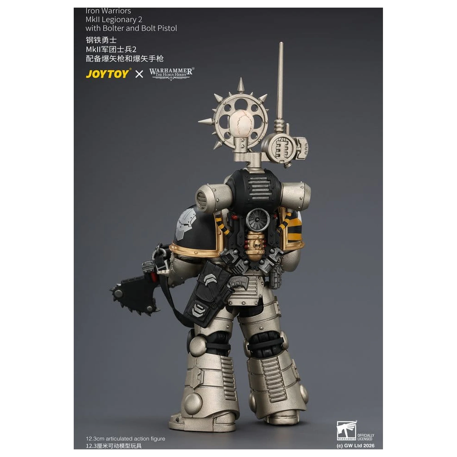 Warhammer The Horus Heresy akcijska figura Iron Warriors MkII Legionary 2 12 cm fotografija izdelka