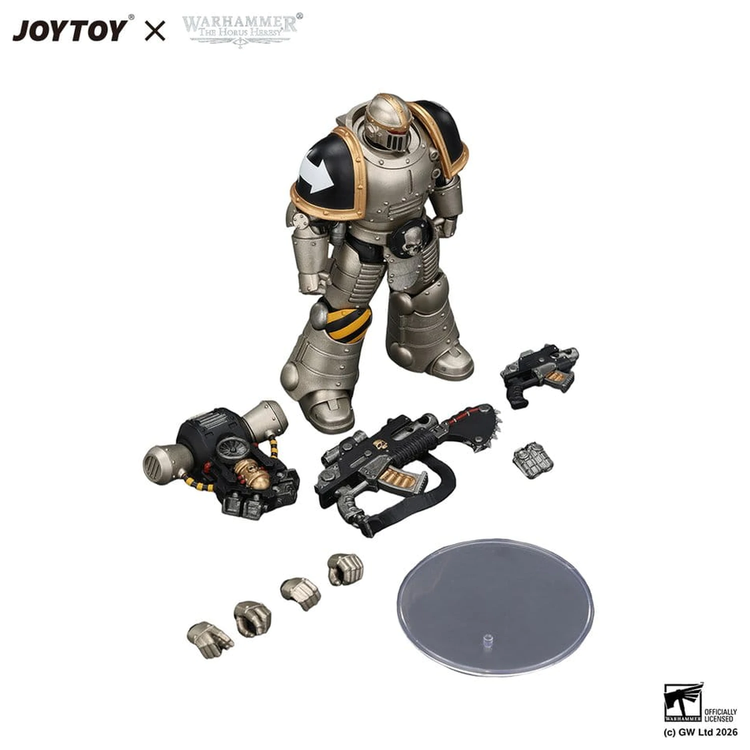 Warhammer The Horus Heresy akcijska figura Iron Warriors MkII Legionary 3 12 cm fotografija izdelka