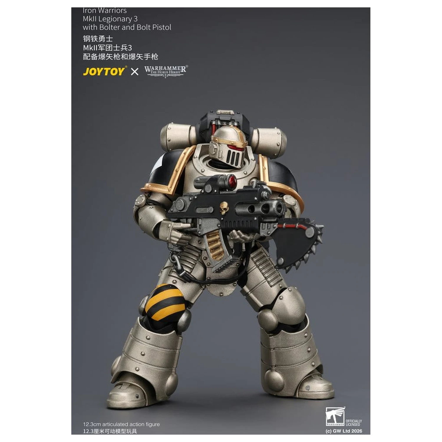 Warhammer The Horus Heresy akcijska figura Iron Warriors MkII Legionary 3 12 cm fotografija izdelka