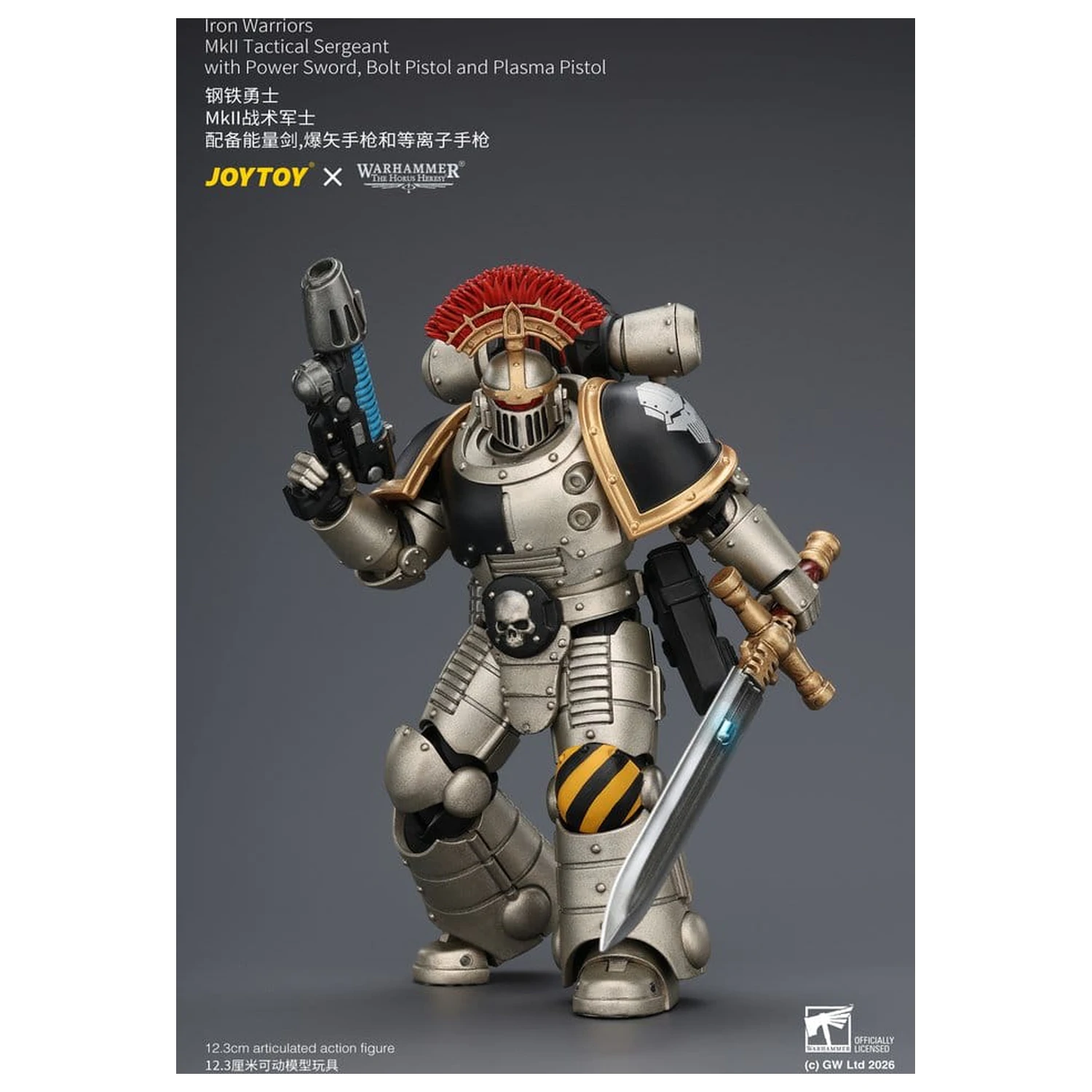 Warhammer The Horus Heresy akcijska figura Iron Warriors MkII Tactical Sergeant 12 cm fotografija izdelka