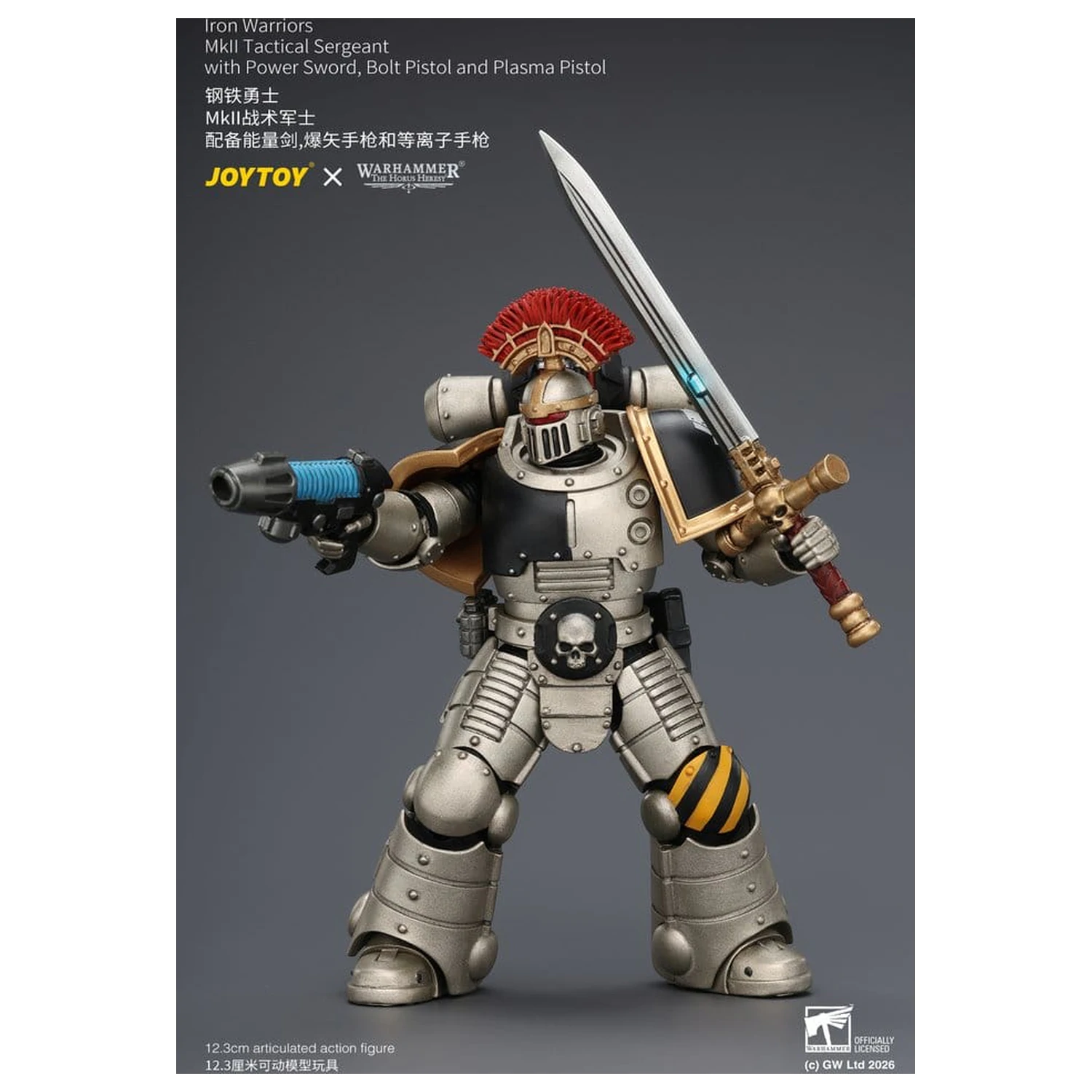 Warhammer The Horus Heresy akcijska figura Iron Warriors MkII Tactical Sergeant 12 cm fotografija izdelka