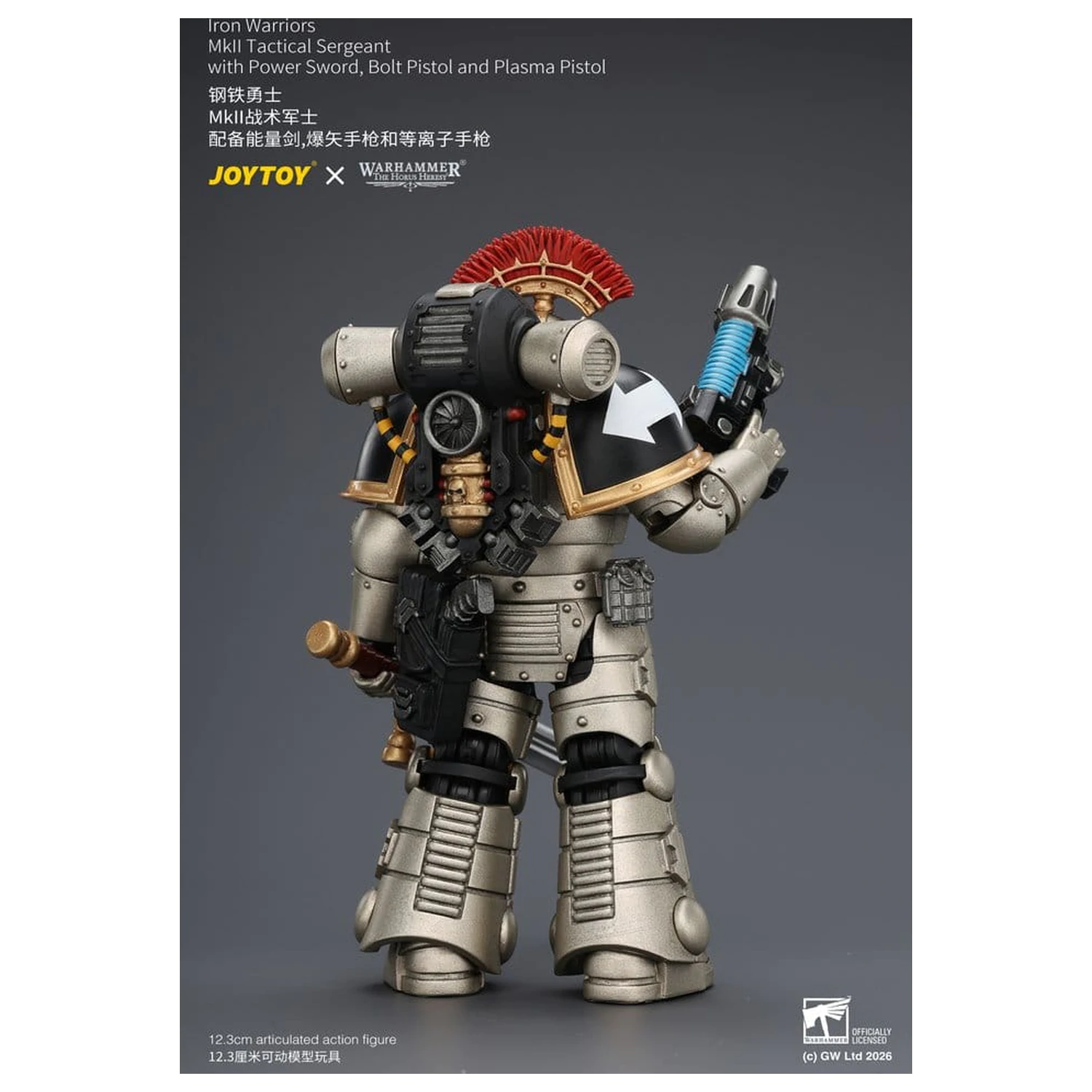 Warhammer The Horus Heresy akcijska figura Iron Warriors MkII Tactical Sergeant 12 cm fotografija izdelka