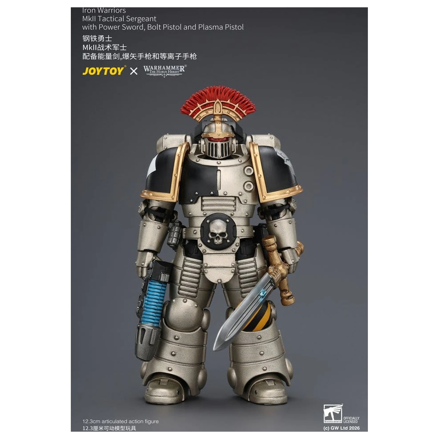 Warhammer The Horus Heresy akcijska figura Iron Warriors MkII Tactical Sergeant 12 cm fotografija izdelka