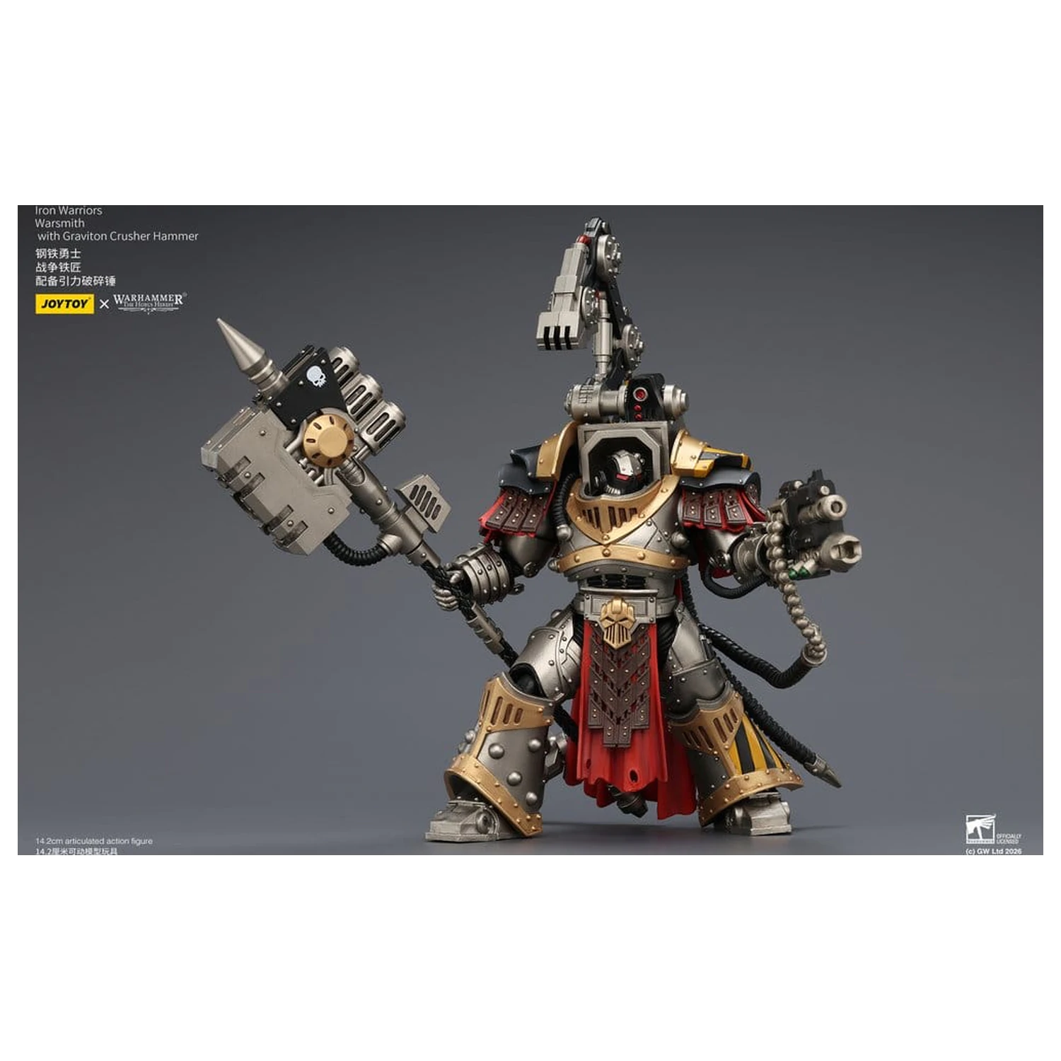 Warhammer The Horus Heresy akcijska figura Iron Warriors Warsmith 14 cm fotografija izdelka