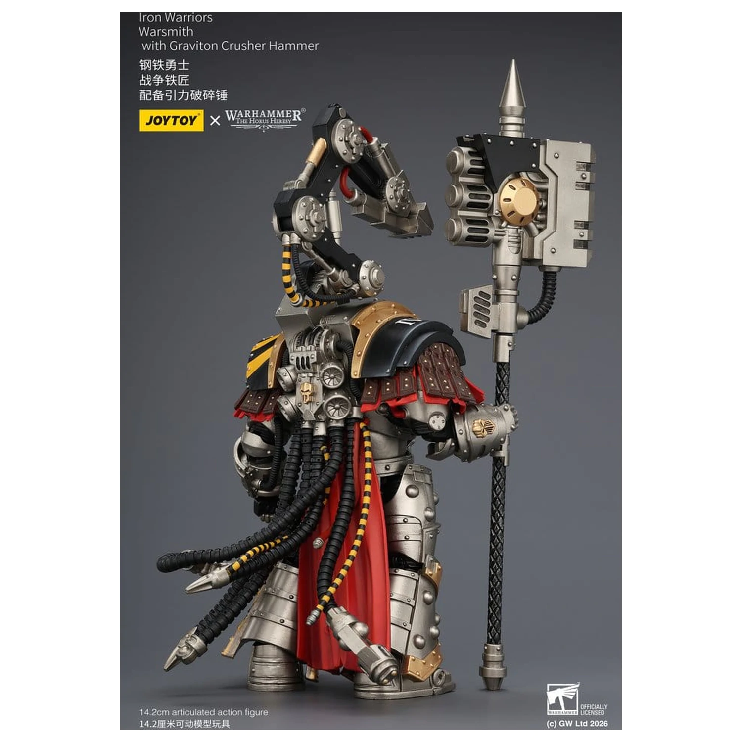 Warhammer The Horus Heresy akcijska figura Iron Warriors Warsmith 14 cm fotografija izdelka