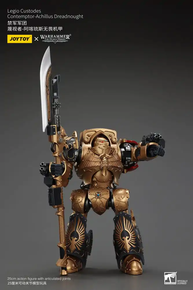 Warhammer The Horus Heresy akcijska figura Legio Custodes Contemptor-Achillus Dreadnought 25 cm fotografija izdelka