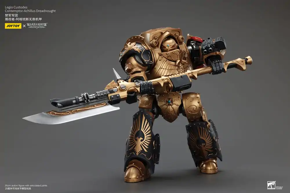 Warhammer The Horus Heresy akcijska figura Legio Custodes Contemptor-Achillus Dreadnought 25 cm fotografija izdelka