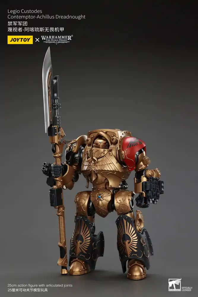 Warhammer The Horus Heresy akcijska figura Legio Custodes Contemptor-Achillus Dreadnought 25 cm fotografija izdelka