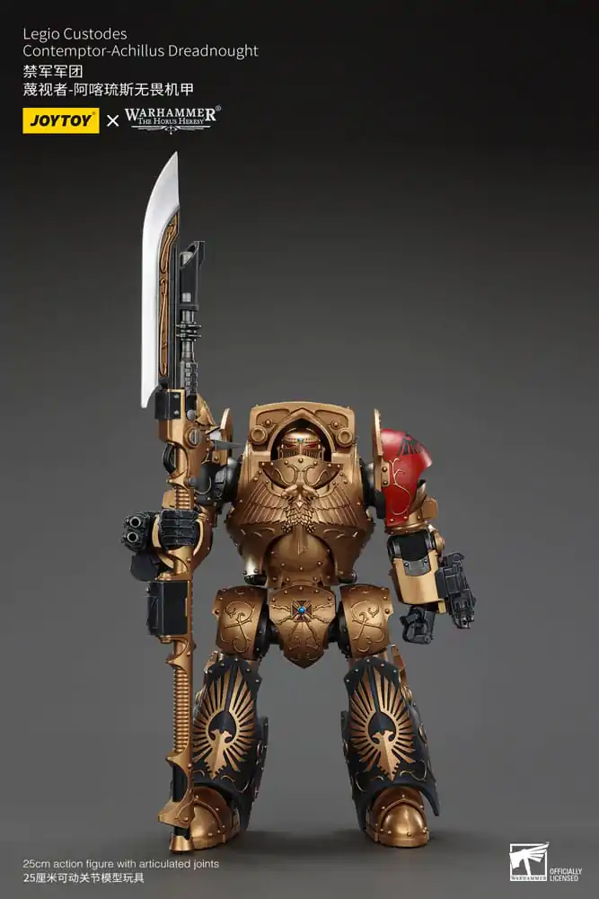 Warhammer The Horus Heresy akcijska figura Legio Custodes Contemptor-Achillus Dreadnought 25 cm fotografija izdelka