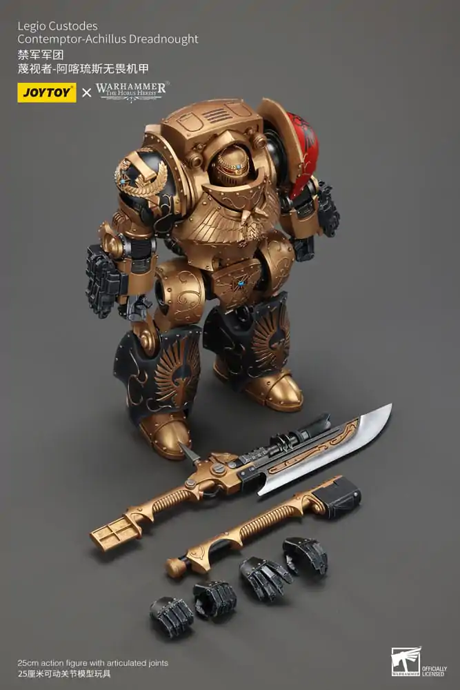 Warhammer The Horus Heresy akcijska figura Legio Custodes Contemptor-Achillus Dreadnought 25 cm fotografija izdelka