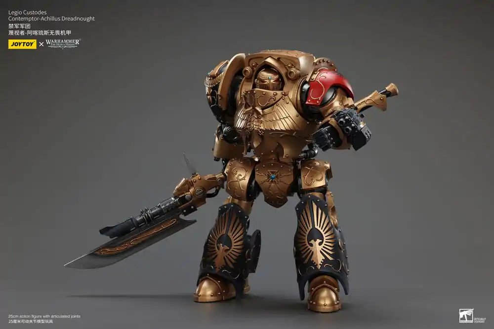 Warhammer The Horus Heresy akcijska figura Legio Custodes Contemptor-Achillus Dreadnought 25 cm fotografija izdelka