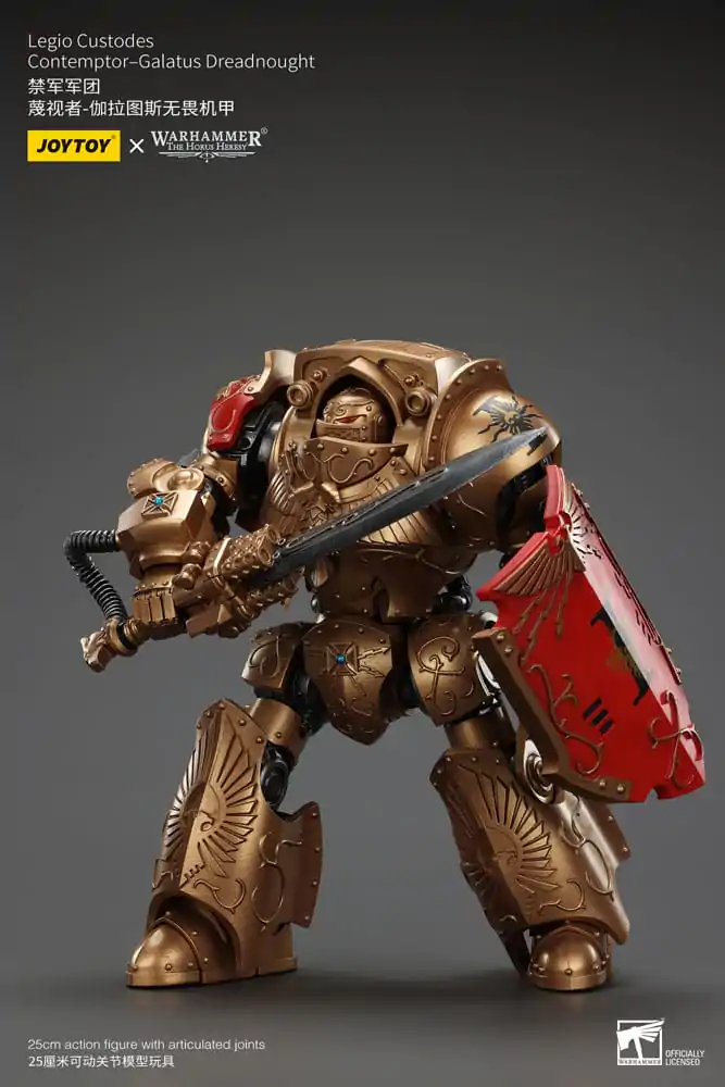 Warhammer The Horus Heresy akcijska figura Legio Custodes Contemptor-Galatus Dreadnought 25 cm fotografija izdelka