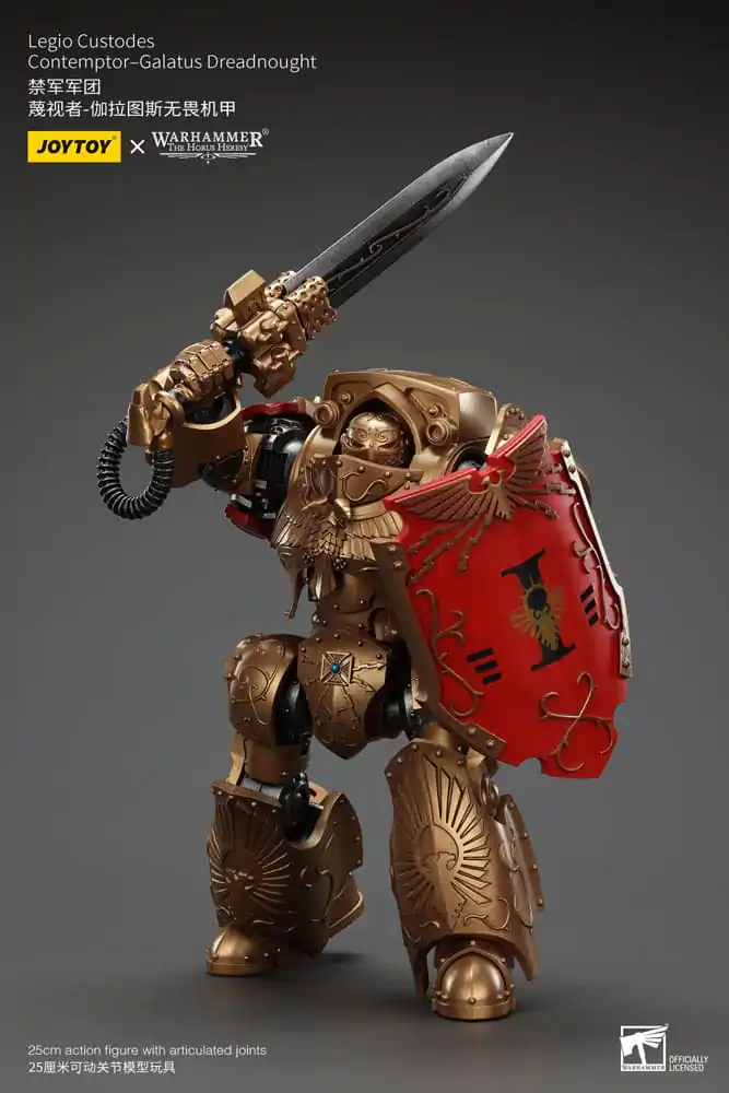 Warhammer The Horus Heresy akcijska figura Legio Custodes Contemptor-Galatus Dreadnought 25 cm fotografija izdelka