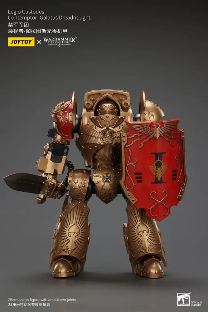 Warhammer The Horus Heresy akcijska figura Legio Custodes Contemptor-Galatus Dreadnought 25 cm fotografija izdelka