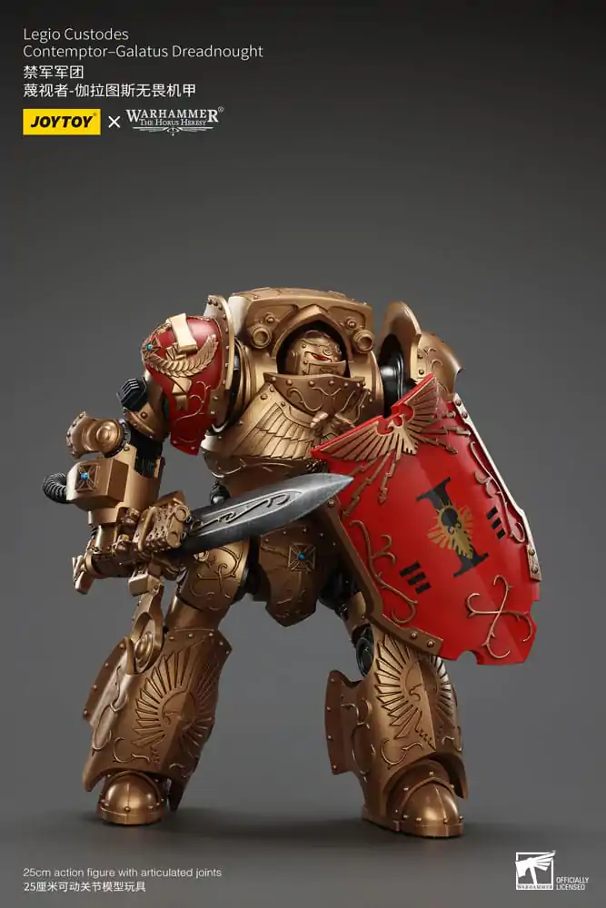 Warhammer The Horus Heresy akcijska figura Legio Custodes Contemptor-Galatus Dreadnought 25 cm fotografija izdelka