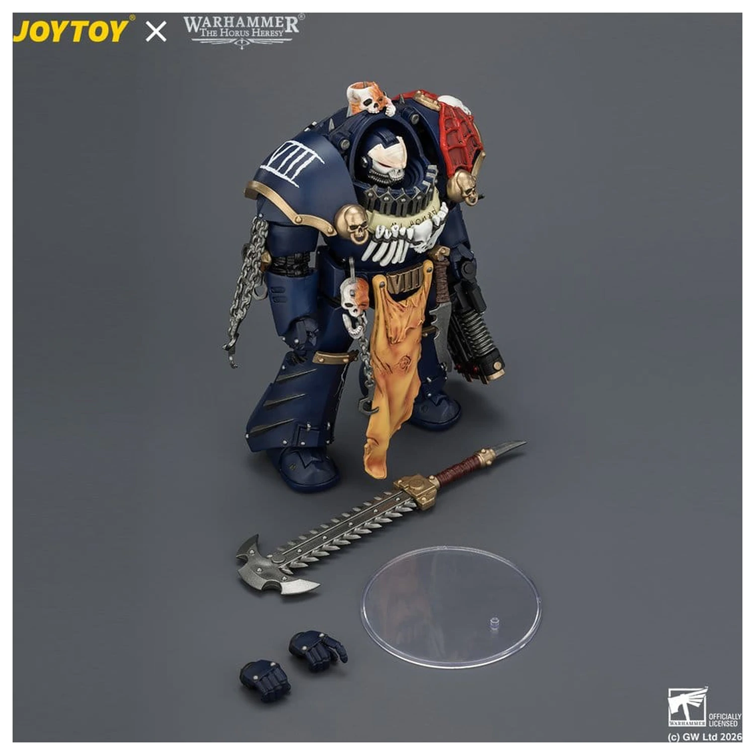 Warhammer The Horus Heresy akcijska figura Night Lords Contekar Terminator 1 14 cm fotografija izdelka