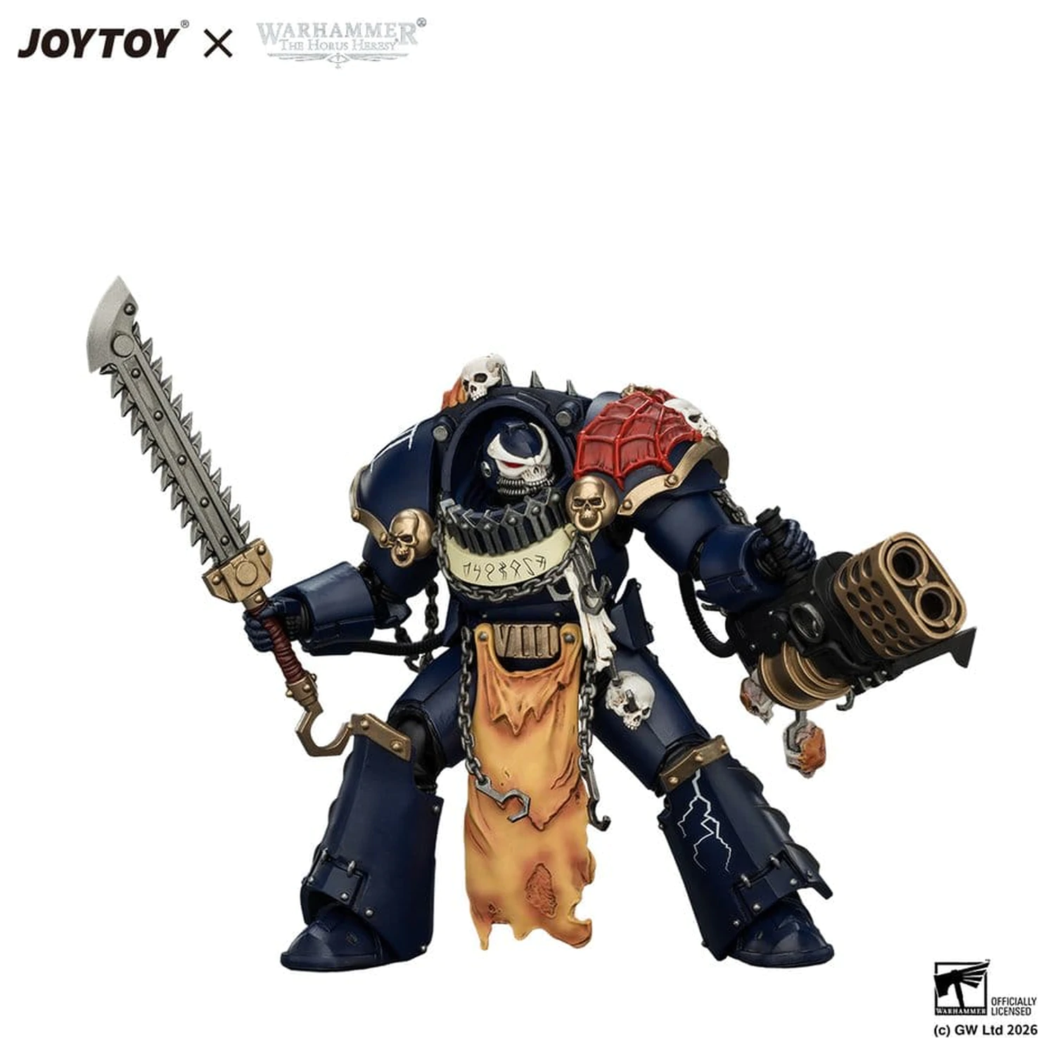 Warhammer The Horus Heresy akcijska figura Night Lords Contekar Terminator 2 14 cm fotografija izdelka