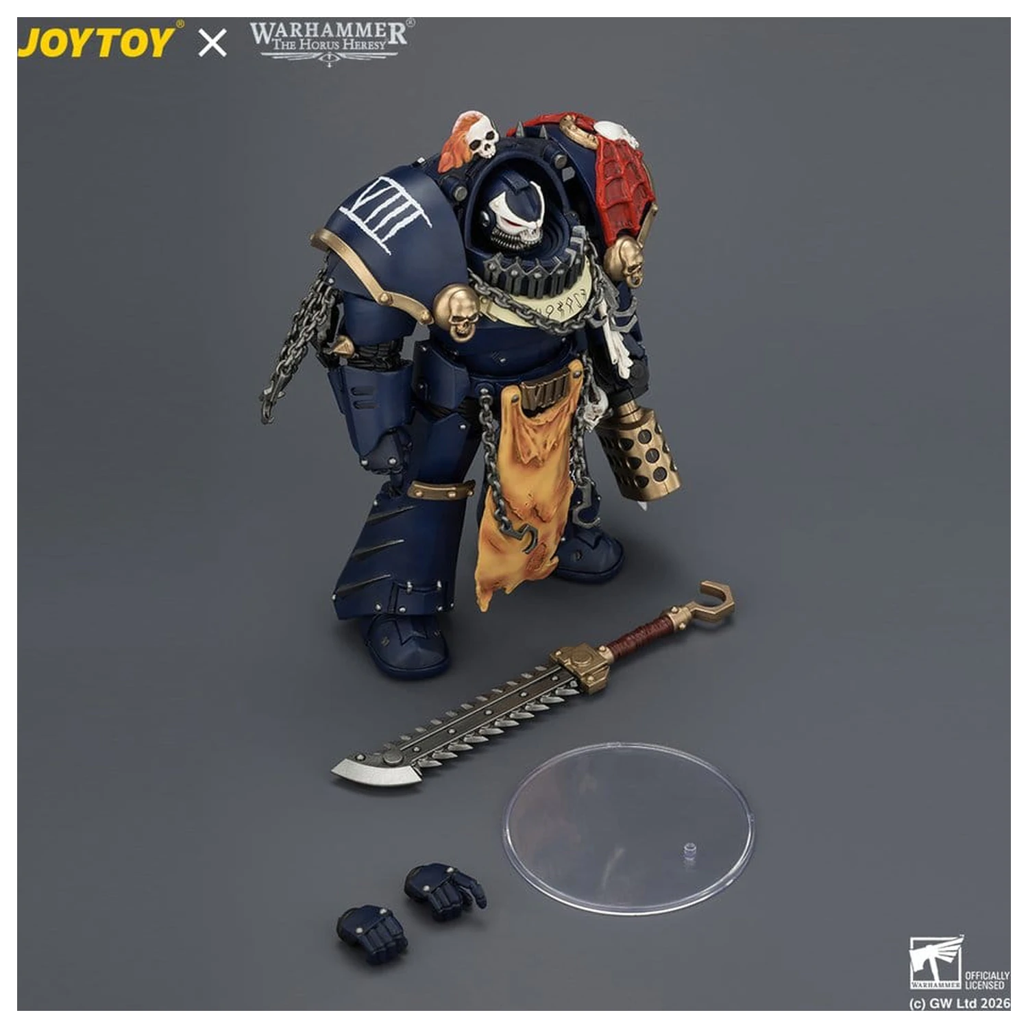 Warhammer The Horus Heresy akcijska figura Night Lords Contekar Terminator 2 14 cm fotografija izdelka