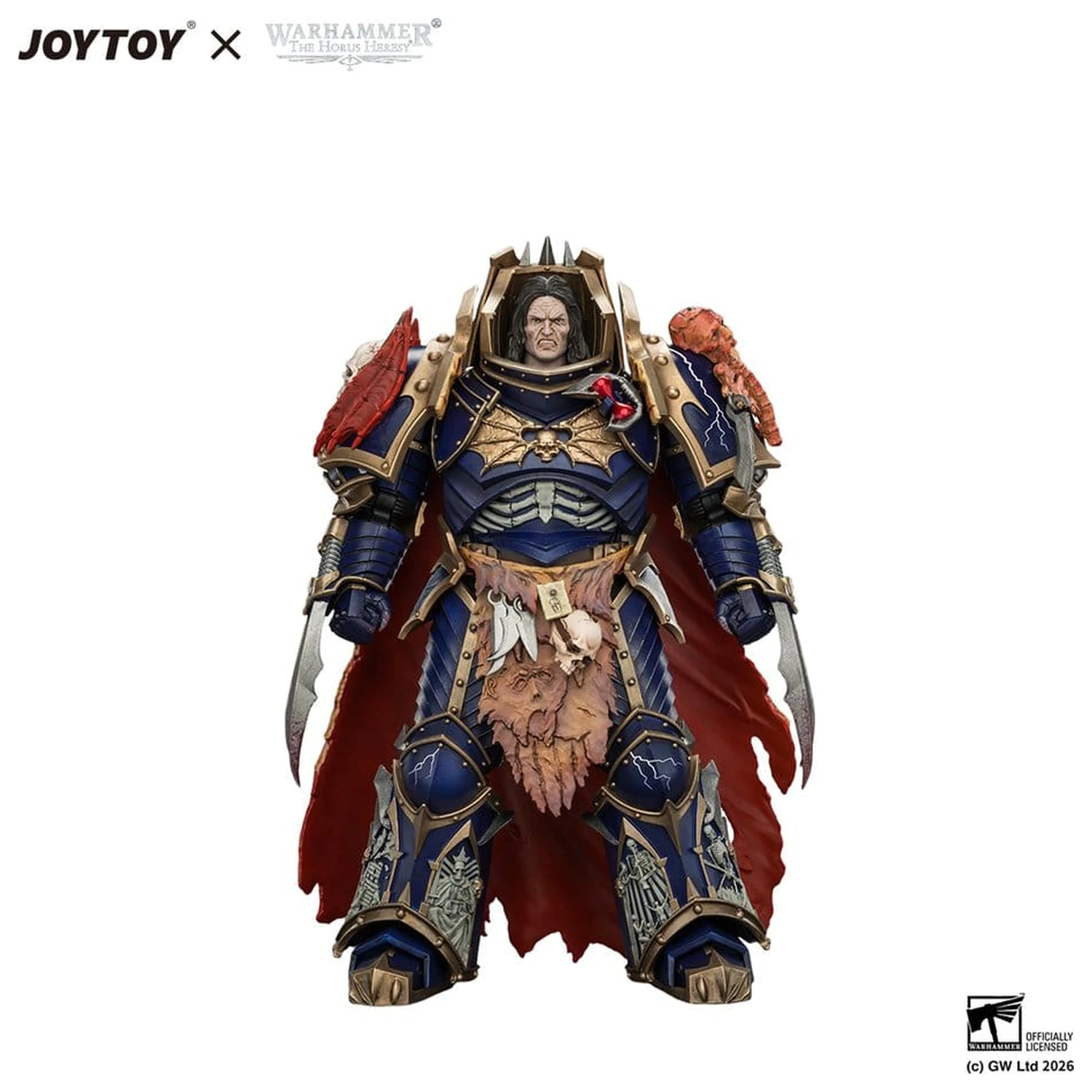 Warhammer The Horus Heresy akcijska figura Night Lords Konrad Curze Primarch of the Night Lords Legion 19 cm fotografija izdelka