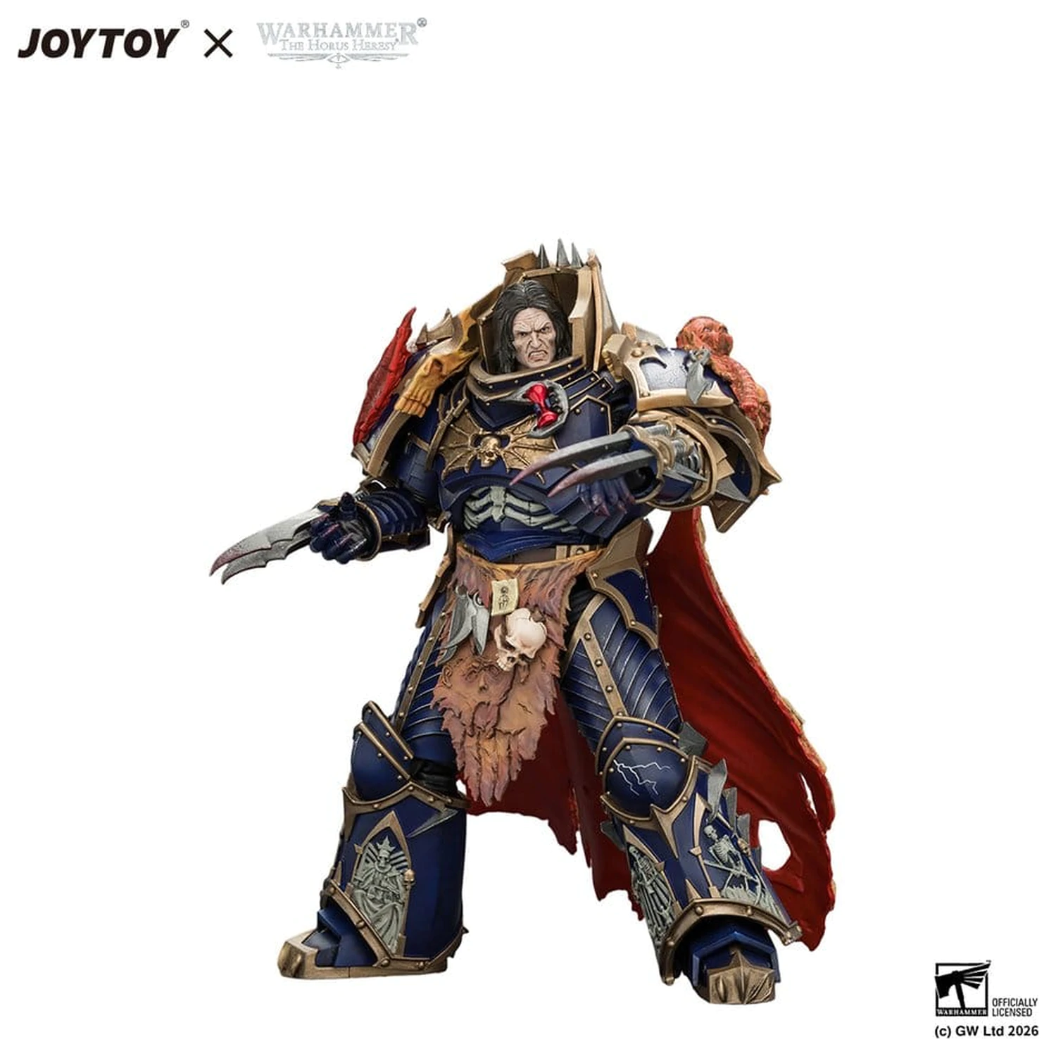 Warhammer The Horus Heresy akcijska figura Night Lords Konrad Curze Primarch of the Night Lords Legion 19 cm fotografija izdelka