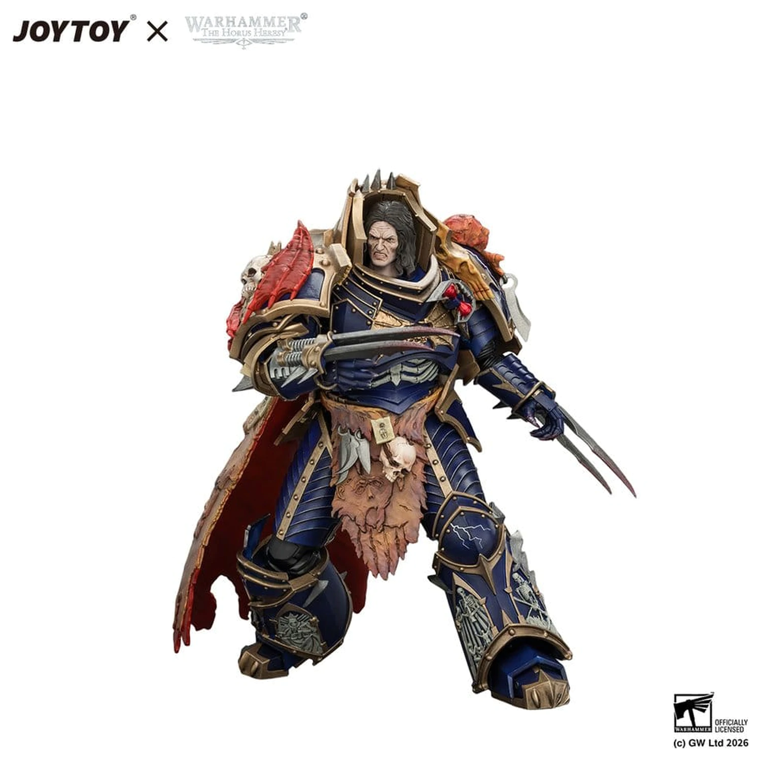 Warhammer The Horus Heresy akcijska figura Night Lords Konrad Curze Primarch of the Night Lords Legion 19 cm fotografija izdelka