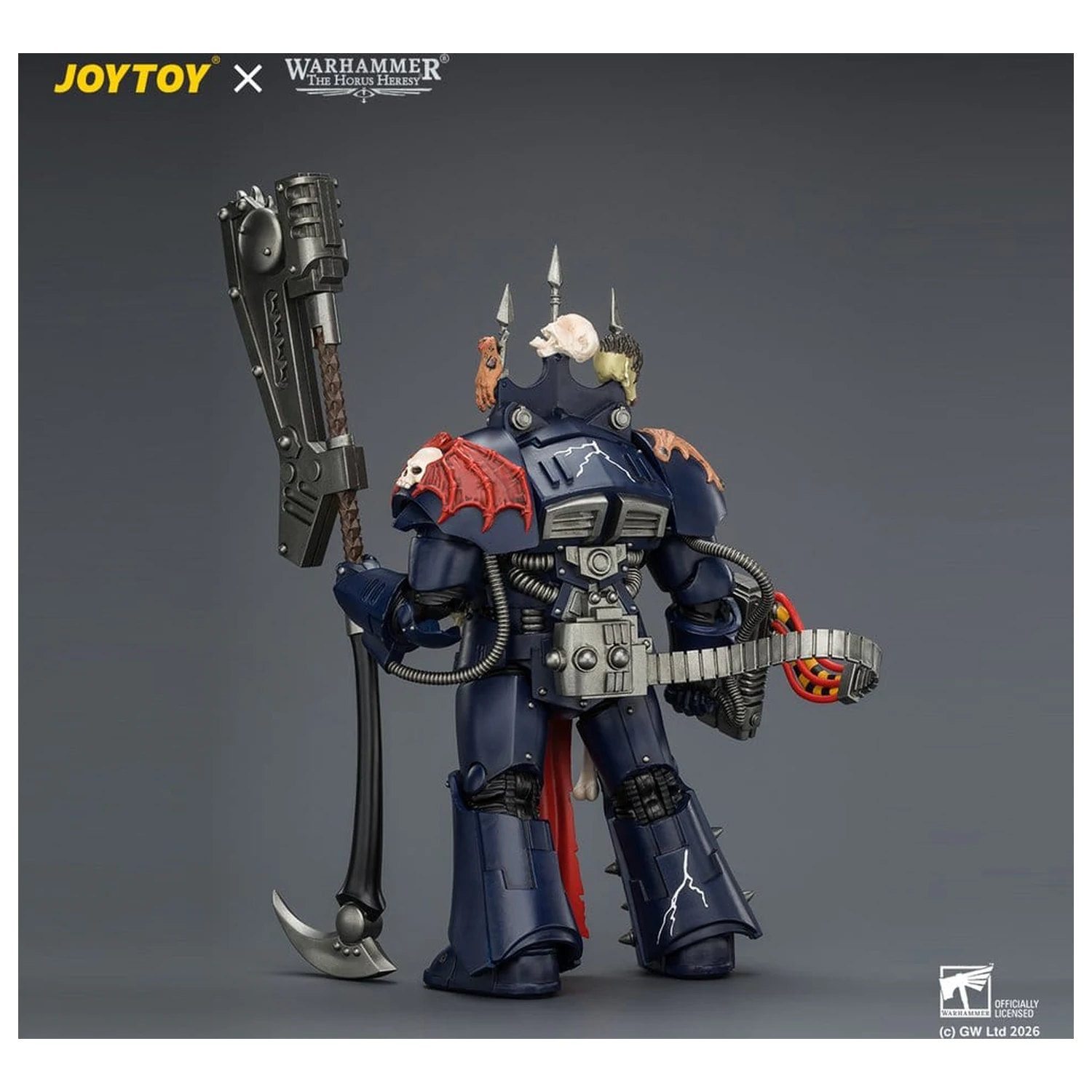 Warhammer The Horus Heresy akcijska figura Night Lords Legion Praetor v Tartaros Terminator oklepu 14 cm fotografija izdelka
