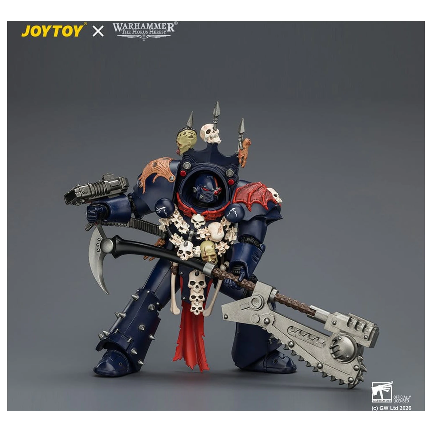 Warhammer The Horus Heresy akcijska figura Night Lords Legion Praetor v Tartaros Terminator oklepu 14 cm fotografija izdelka