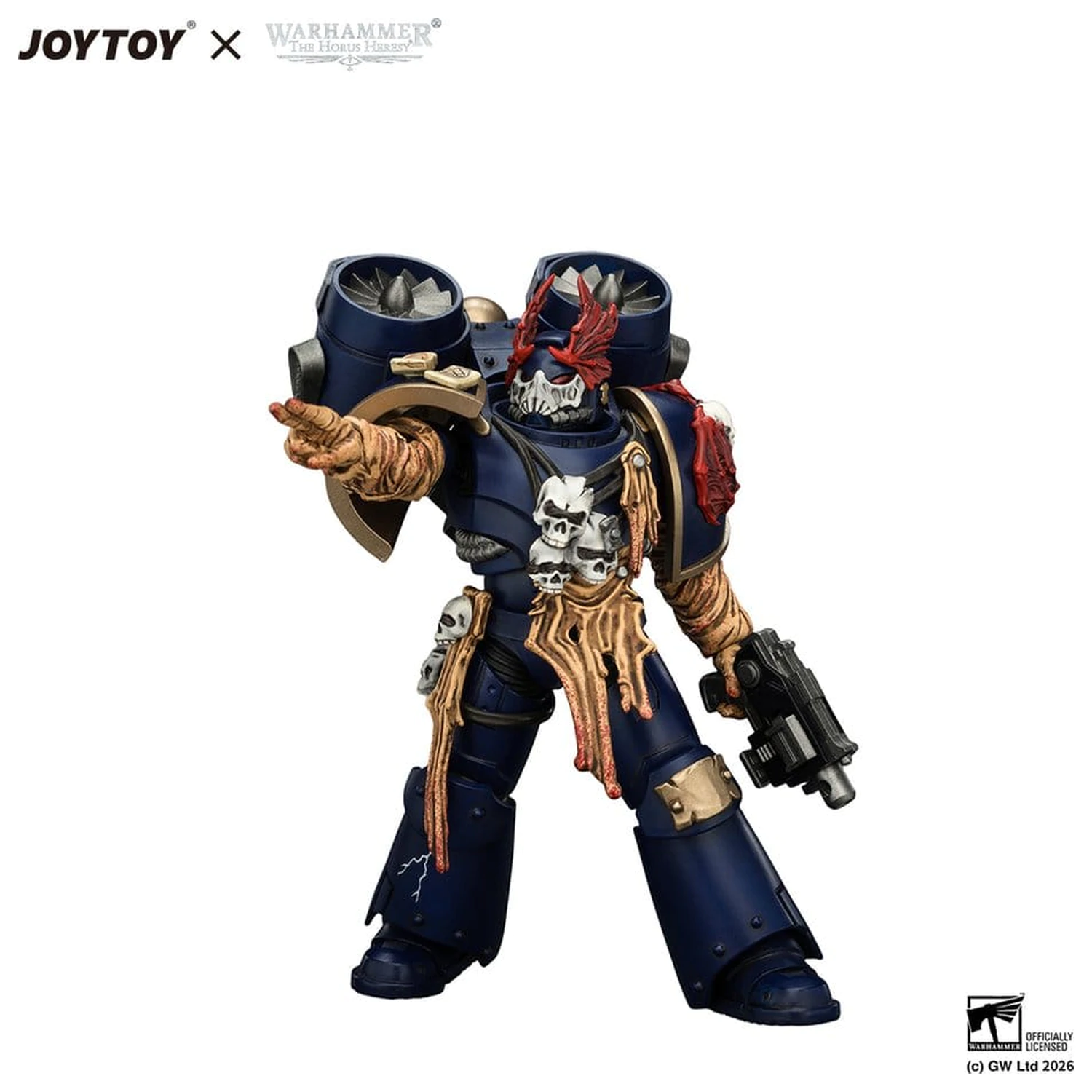 Warhammer The Horus Heresy akcijska figura Night Lords Night Raptor Huntmaster 12 cm fotografija izdelka