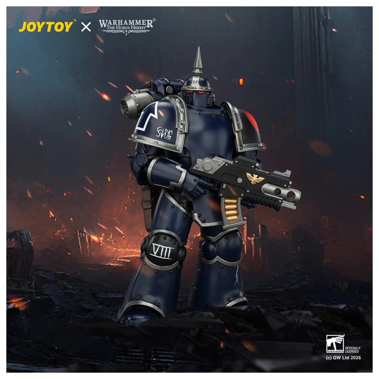 Warhammer The Horus Heresy akcijska figura Night Lords Tactical Legionary MK III 12 cm fotografija izdelka