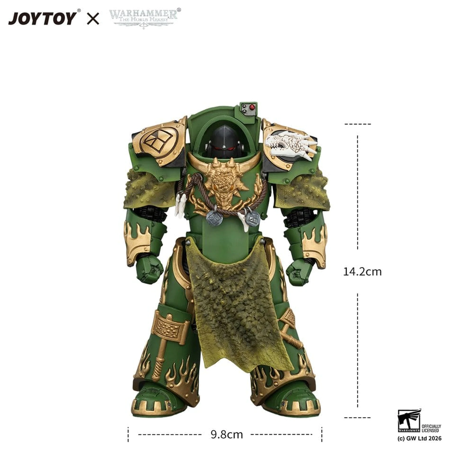 Warhammer The Horus Heresy akcijska figura Salamanders Firedrake Terminator 2 14 cm fotografija izdelka