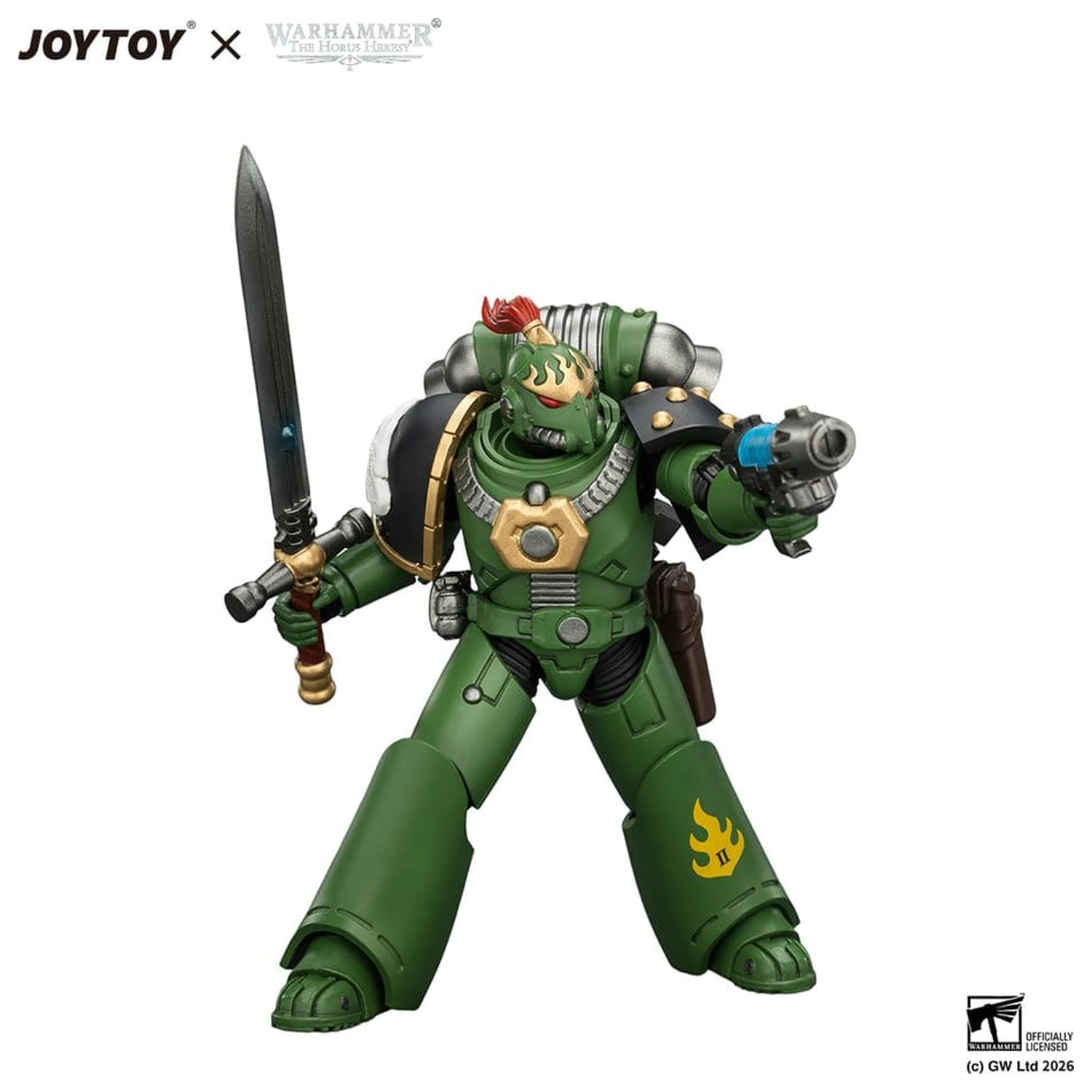Warhammer The Horus Heresy akcijska figura Salamanders MKVI Tactical Legionary 12 cm fotografija izdelka