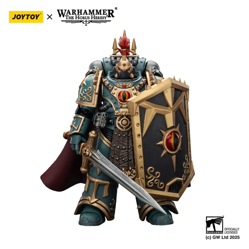 Warhammer The Horus Heresy akcijska figura Sons of Horus Little Horus Aximand kapitan 5. čete 20 cm fotografija izdelka