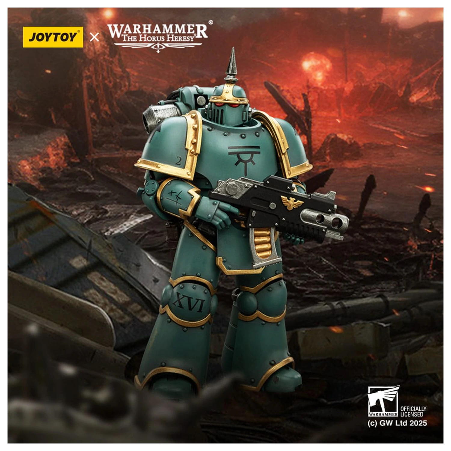 Warhammer The Horus Heresy akcijska figura Sons of Horus MK lll Tactical Legionary 12 cm fotografija izdelka