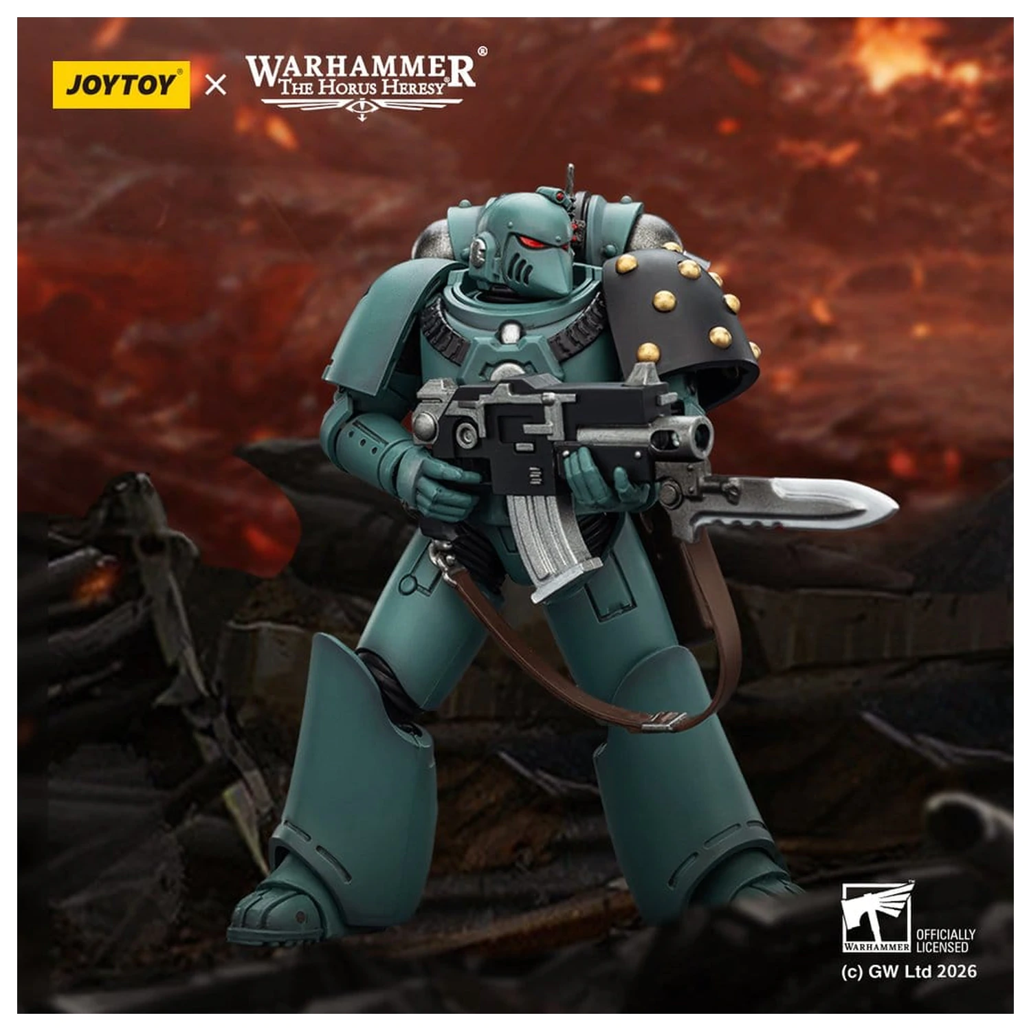 Warhammer The Horus Heresy akcijska figura Sons of Horus MKVI Tactical Legionary 12 cm fotografija izdelka